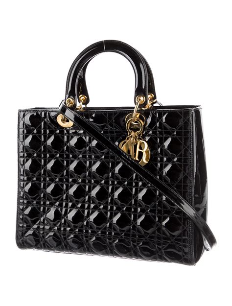 patent lady dior|lady dior handbags.